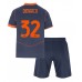 Maillot de foot Inter Milan Federico Dimarco #32 Troisième vêtements enfant 2025-26 Manches Courtes (+ pantalon court)